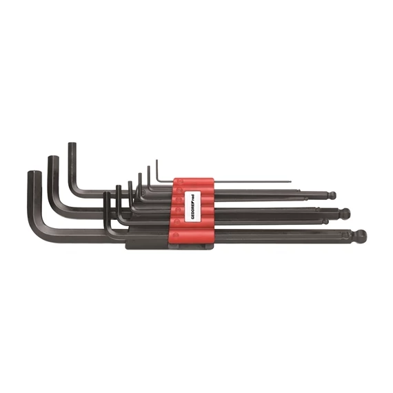 GedoreRed imbuszkulcs készlet hosszú gömbvégű 1.5-10 mm 9 részes R36675009