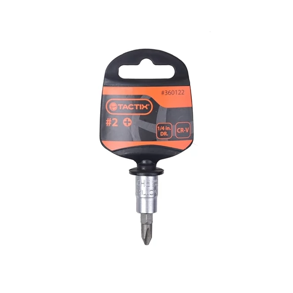 Tactix dugókulcs 1/4'' PH0 T